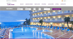 Desktop Screenshot of calafonthotel.com